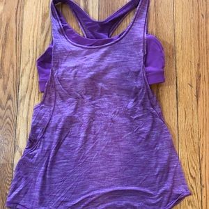 Lululemon built in bra tank